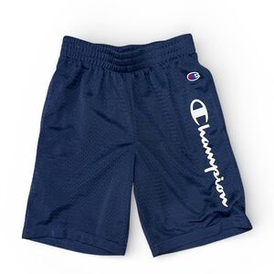 Champion Kids Navy athletic Shorts size small (8)